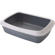 SAVIC 263SZ IRIZ macska wc peremes szürke-fehér 42x31x12,5 cm macskatoalett