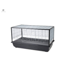  SAVIC Aura 120 Plexi Knock Down - ketrec (ezüst szín) kisállatok részére (118x64x62cm) ketrec, szállítóbox rágcsálóknak