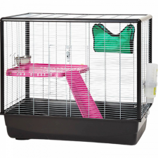 Savic Zeno 2 Knock Down Small Animal Cage rágcsáló ketrec 80x50x70cm (A5333) ketrec, szállítóbox rágcsálóknak