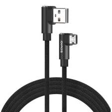 Savio CL-161 USB - Micro USB kábel 1m fekete (CL-161) kábel és adapter