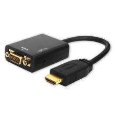 Savio CL-23 HDMI (M) ,VGA adapter (CL-23) kábel és adapter