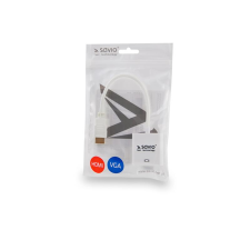 Savio CL-27/B HDMI apa - VGA anya adapter kábel és adapter