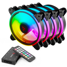 Savio FAN-01 4 darabos szett vezérlővel hűtés