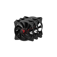 Savio Fan Set BLADE X1 SET 3 x 120mm 4-pin PWM black hűtés