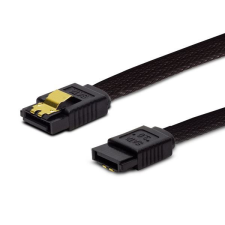 Savio GAK-02 SATA III kábel 30cm fekete kábel és adapter