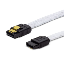 Savio GAK-05 SATA III kábel 50cm fehér (GAK-05) kábel és adapter