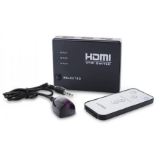 Savio HDMI Switch Fekete 5cm CL-28 kábel és adapter