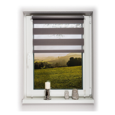  Sávroló, antracit, 45 x 160 cm lakástextília