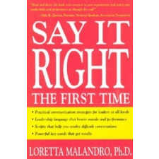 Say It Right the First Time – Loretta Malandro idegen nyelvű könyv