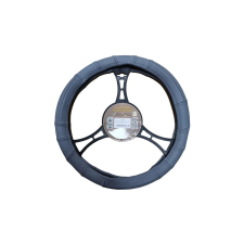 SBAutoparts Bőr kormányvédő, szürke, 37-39cm kormányvédő