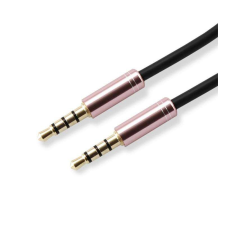 SBOX 3535-1,5P Audio színes összekötő kábel,1.5m,pink kábel és adapter