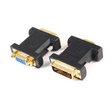 SBOX DVI M - D-Sub(15) F Adapter Fekete kábel és adapter