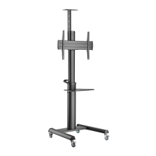 SBOX FS-446-2 Álló mobil TV állvány 37"-70" fekete tv állvány és fali konzol