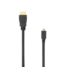 SBOX HDMI-MICRO/R HDMI 1.4 - Micro HDMI Kábel 2m - Fekete kábel és adapter