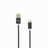 SBOX SBOX USB Male -> TYPE-C Male cable 1,5m Black