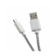 SBOX USB-A - micro USB kábel 1m fehér (W026701) (W026701) - Adatkábel kábel és adapter