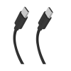 SBS TECABLETISSUETCCK USB Type-C apa - USB Type-C apa 2.0 Adat és töltőkábel 1,5m - Fekete (TECABLETISSUETCCK)