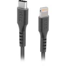 SBS USB-C apa - Lightning apa Adat- és töltőkábel 1m - Fekete (TECABLELIGTC1K) kábel és adapter