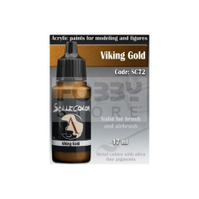 SCALE75 - METAL N ALCHEMY RANGE - VIKING GOLD akrilfesték 17ml - SC-72 akrilfesték