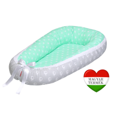  Scamp babafészek - kókuszbetétes /GreenGreyElephant (Elefántos) babafészek