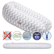 Scamp szoptatós párna univerzális pamut ZigZag Grey White SZPE167 kismama párna