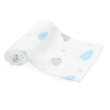 Scamp Tetra textil pelenka 70x70 cm mintás - Kék Felhős 1db mosható pelenka