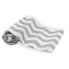 Scamp Tetra Textil pelenka szett (5db) - Fehér alapon szürke cikk-cakk