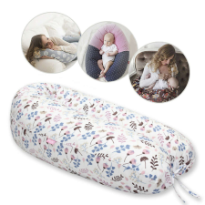 Scamp univerzális szoptatós párna - Pink Spring kismama párna