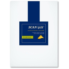Scanquilt BAMBUS LYCRA lepedő, fehér, 90×200 cm lakástextília