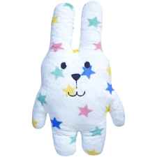  SCANquilt FRIEND CRAFTHOLIC Rab JR - fehér színes csillagokkal (34847) plüssfigura