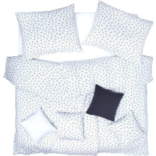 Scanquilt JERSEY ágyneműhuzat, repülőgépek, fehér-szürke, 140 × 200/70 × 90 cm lakástextília