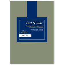 Scanquilt JERSEY ELASTIC LYCRA lepedő, khakiszín, 180×200 cm (34718) lakástextília