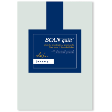 Scanquilt JERSEY ELASTIC LYCRA lepedő, vízkék, 140×200 cm (33962) lakástextília
