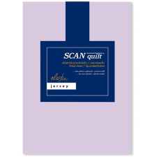 Scanquilt prostěradlo JERSEY ELASTIC LYCRA světle fialová 180 × 200 cm lakástextília