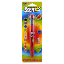 Scentos 10 színű Toll szamóca illattal toll