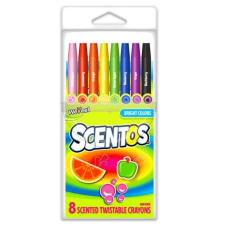 Scentos Scentos illatos csavarható Zsírkréta készlet 8db kréta