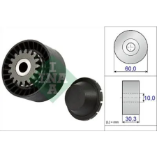 Schaeffler INA feszítőgörgő, hosszbordás szíj 531 0811 10 autóalkatrész