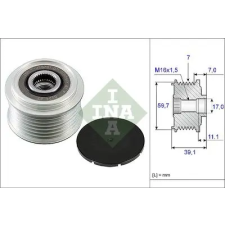 Schaeffler INA generátor szabadonfutó 535 0053 10 autóalkatrész