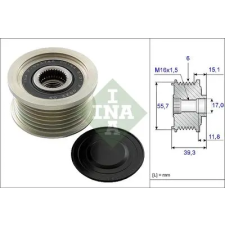 Schaeffler INA generátor szabadonfutó 535 0249 10 autóalkatrész