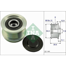 Schaeffler INA generátor szabadonfutó Schaeffler INA 535 0041 10 autóalkatrész