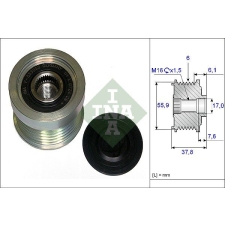 Schaeffler INA generátor szabadonfutó Schaeffler INA 535 0072 10 autóalkatrész