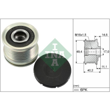 Schaeffler INA generátor szabadonfutó Schaeffler INA 535 0124 10 autóalkatrész
