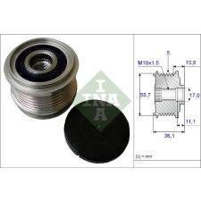 Schaeffler INA generátor szabadonfutó Schaeffler INA 535 0161 10 autóalkatrész