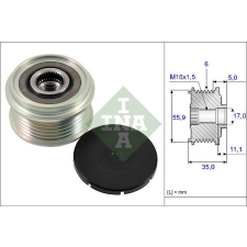 Schaeffler INA generátor szabadonfutó Schaeffler INA 535 0222 10 autóalkatrész