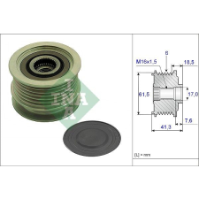 Schaeffler INA generátor szabadonfutó Schaeffler INA 535 0234 10 autóalkatrész