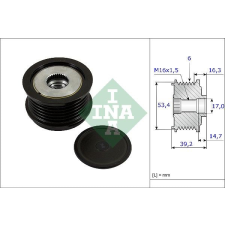 Schaeffler INA generátor szabadonfutó Schaeffler INA 535 0236 10 autóalkatrész