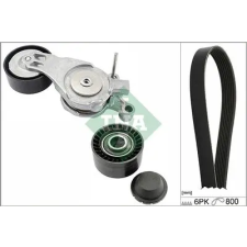 Schaeffler INA hosszbordás szíj készlet 529 0213 10 autóalkatrész