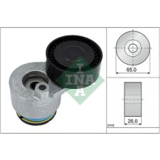 Schaeffler INA Szíjfeszítő, hosszbordás szíj 534 0141 30 autóalkatrész