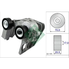 Schaeffler INA Szíjfeszítő, hosszbordás szíj 534 0467 10 autóalkatrész