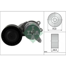 Schaeffler INA Szíjfeszítő, hosszbordás szíj 534 0553 10 autóalkatrész